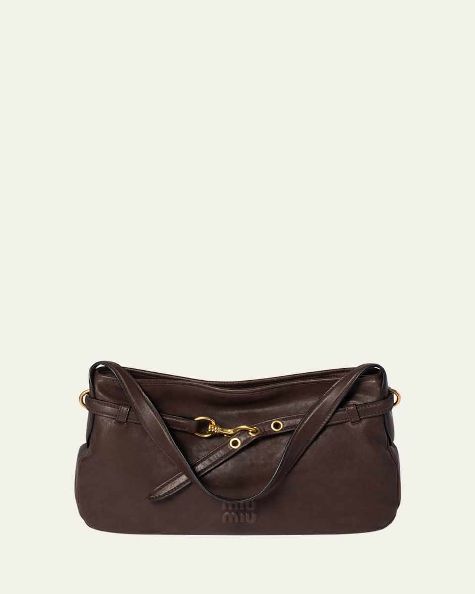 Medium Belt Leather Shoulder Bag